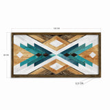 Tablou MDF Evila Originals, Multicolor, 60x120 cm