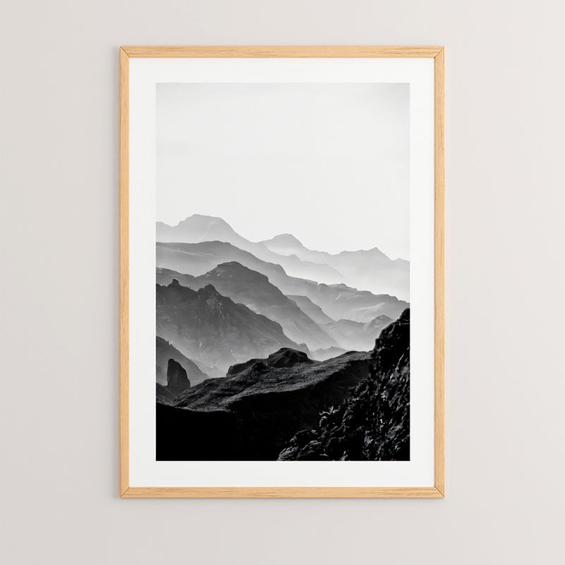 Tablou Mounti, Multicolor, 33x48 cm