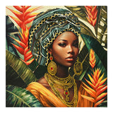 Tablou pânza 3D Gangalo, Pânza, Multicolor, 100x100 cm