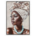 Tablou pânza cu rama Zaira, Multicolor, 70x100 cm