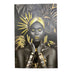 Tablou pe Panza Umone I, Negru, 80x120 cm