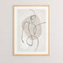 Tablou Revel, Lemn, Multicolor, 33x48 cm