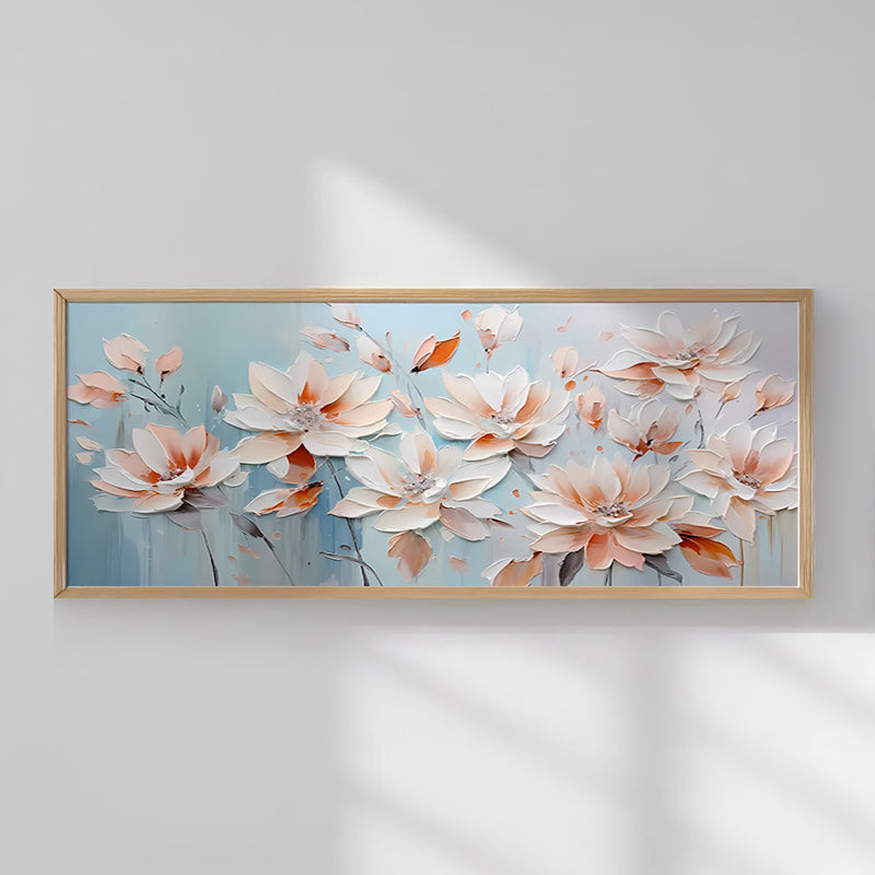 Tablou Riverta, Cadru, Multicolor, 70x33 cm