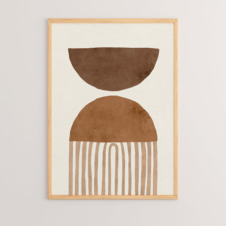 Tablou Serby, Pânză cu Ramă, Multicolor, 33x48 cm