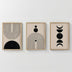 Tablou triptic Aregon, Multicolor, 33x48 cm
