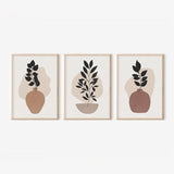 Tablou triptic Ferez, Multicolor, 33x48 cm