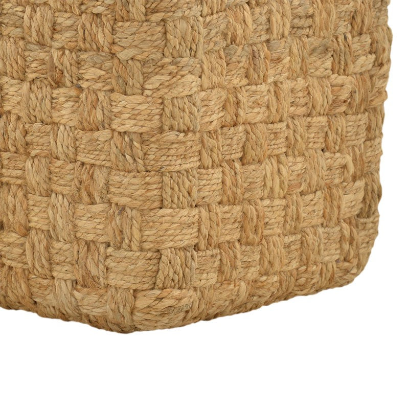 Taburet Aropion Boho, Natural, 40x40x40 cm, detaliu produs