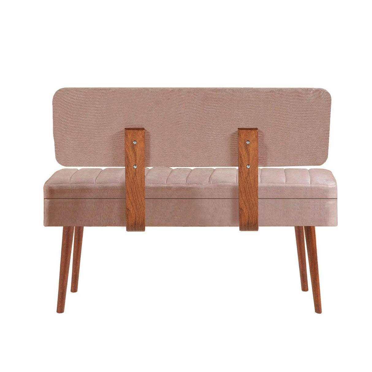 Taburet Banca Bucatarie Bench, 110x40x82.5 cm - Stejar Gri inchis