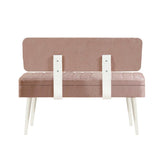Taburet Banca Bucatarie Bench, 110x40x82.5 cm - Alb