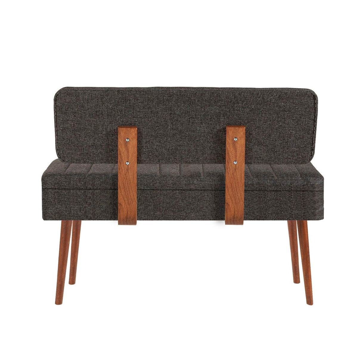 Taburet Banca Bucatarie Bench, 110x40x82.5 cm - Antracit deschis