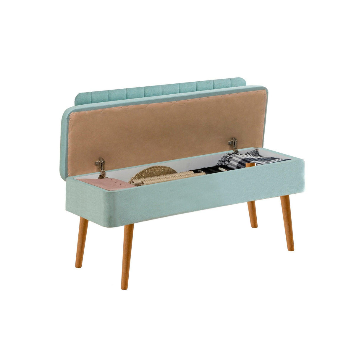 Taburet Banca Bucatarie Bench, 110x40x82.5 cm - Verde