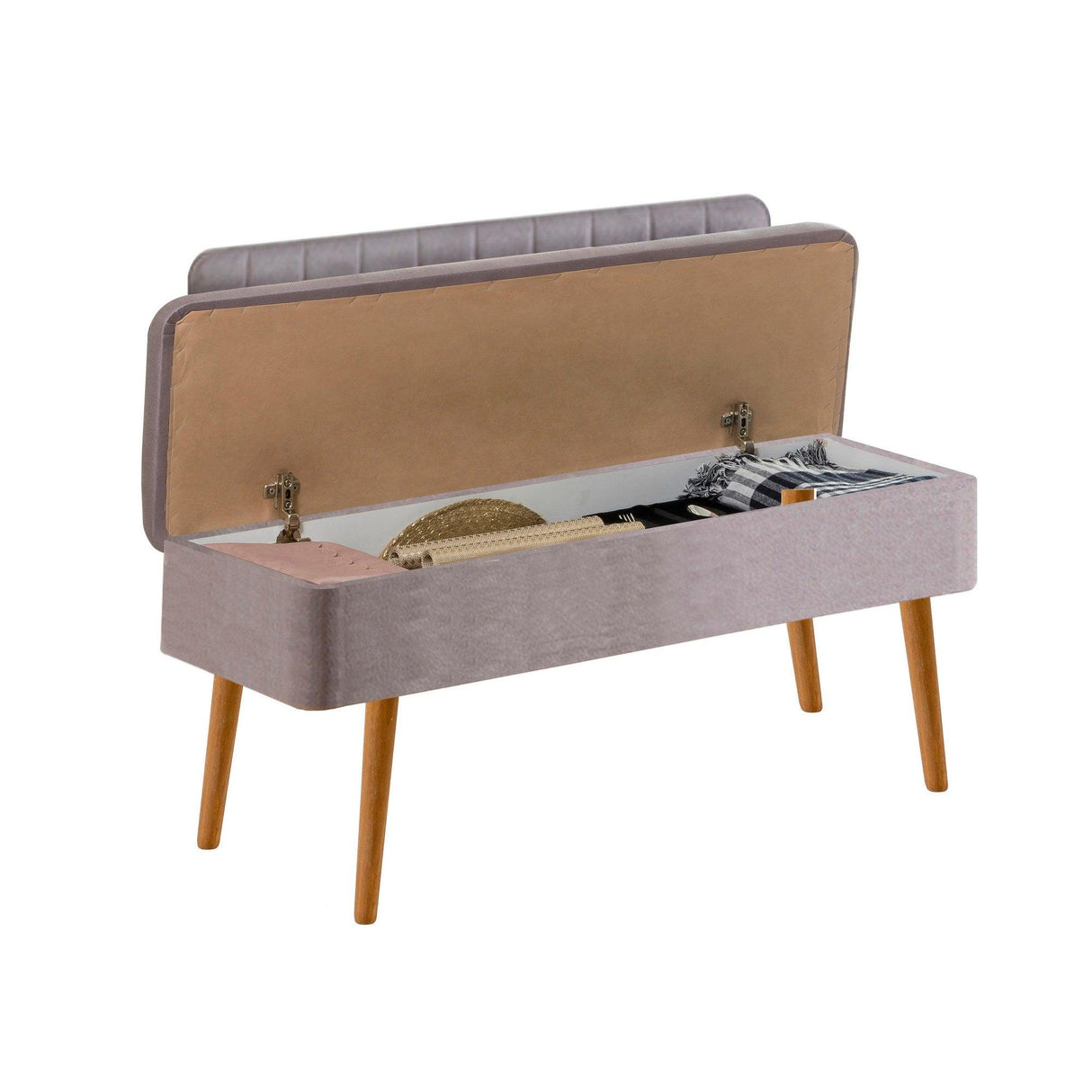 Taburet Banca Bucatarie Bench, 110x40x82.5 cm - Gri