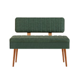 Taburet Banca Bucatarie Bench, 110x40x82.5 cm - Verde inchis