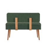 Taburet Banca Bucatarie Bench, 110x40x82.5 cm - Verde inchis