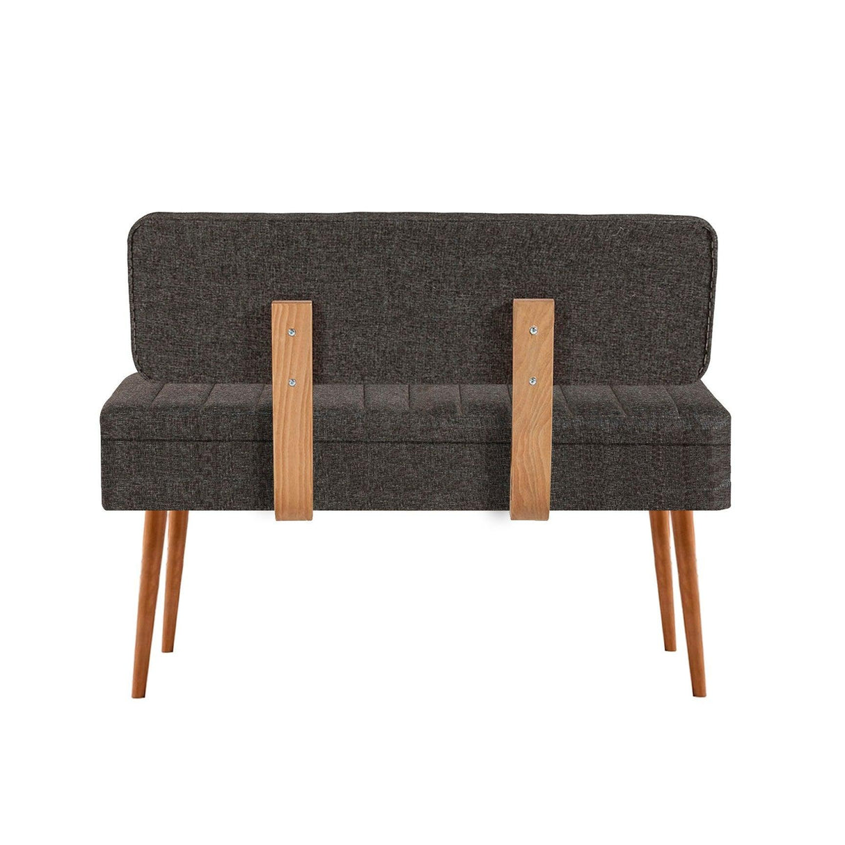 Taburet Banca Bucatarie Bench, 110x40x82.5 cm - Antracit