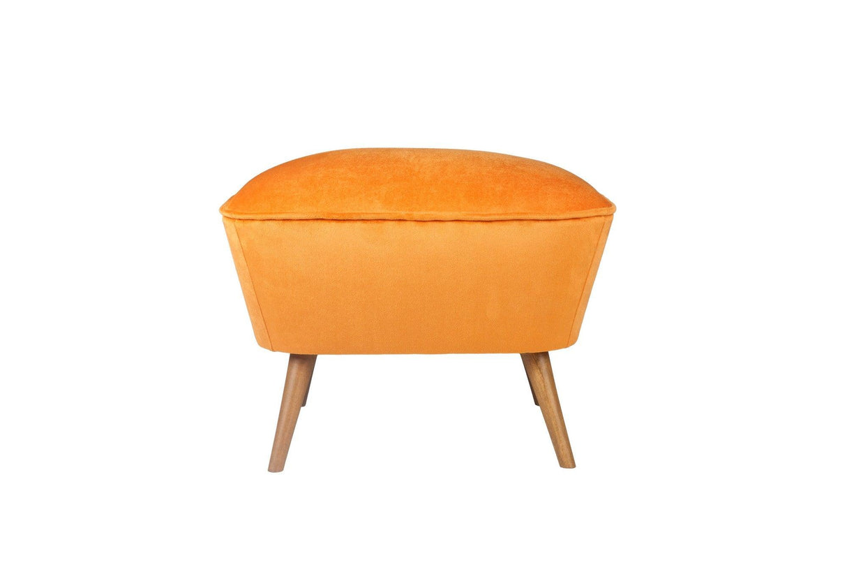 Taburet Chic Raffet, 57x45x45 cm - Portocaliu