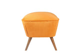 Taburet Chic Raffet, 57x45x45 cm - Portocaliu