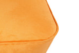 Taburet Chic Raffet, 57x45x45 cm - Portocaliu