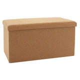 Taburet cu depozitare Greatness, Gri - Bej, 76x38x38 cm - Taburet cu depozitare Greatness, Gri - Bej, 76x38x38 cm - 257-000002