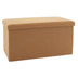 Taburet cu depozitare Greatness, Gri - Bej, 76x38x38 cm - 257-000002