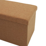Taburet cu depozitare Greatness, Gri - Bej, 76x38x38 cm - Bej