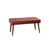 Taburet Elegant Pachira, 92x46x44 cm - Rosu