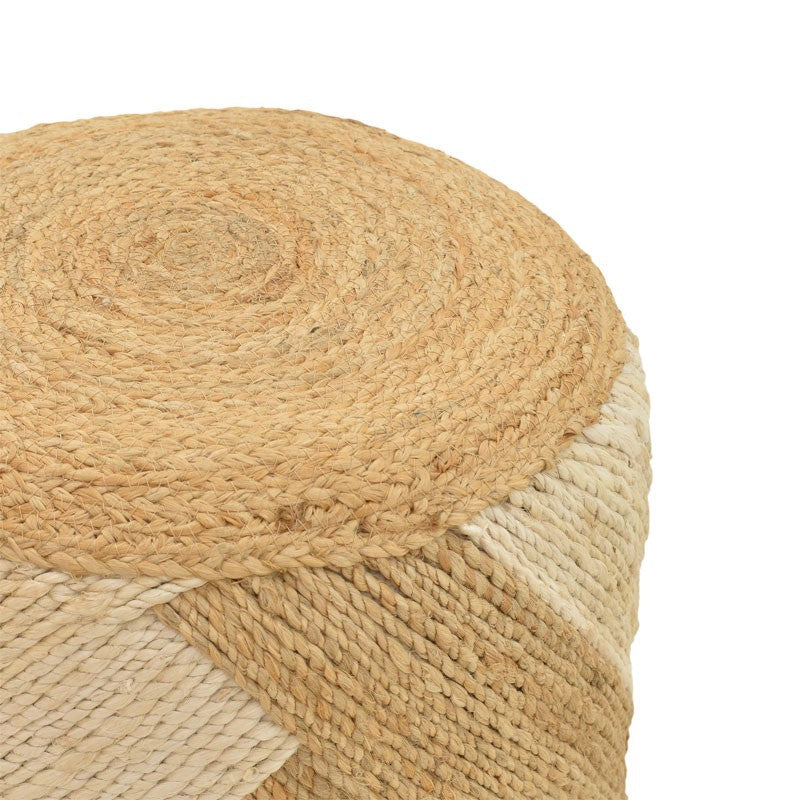 Taburet Elision Boho, Natural, 40x40x40 cm