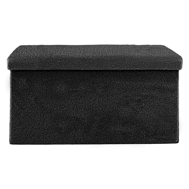 Taburet Forward cu depozitare, textil , gri - bej, 76x38x37 cm - Taburet Forward cu depozitare, textil , gri - bej, 76x38x37 cm