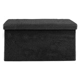 Taburet Forward cu depozitare, textil , gri - bej, 76x38x37 cm - Taburet Forward cu depozitare, textil , gri - bej, 76x38x37 cm