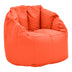 Taburet impermeabil Kerlon, Piele ecologica, Gri - Portocaliu, 80x65 cm - 056-000105