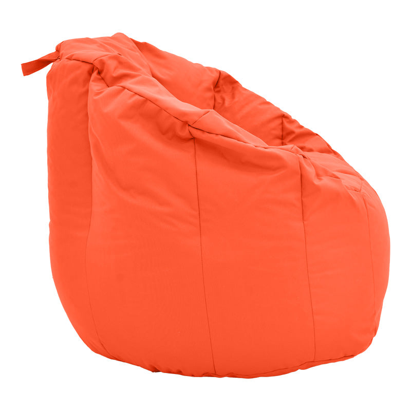 Taburet impermeabil Kerlon, Piele ecologica, Gri - Portocaliu, 80x65 cm - Portocaliu