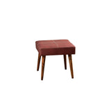 Taburet Kavere, 46x46x44 cm - Rosu