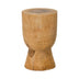 Taburet Koa din lemn Suar, Natural, Ø28x46 cm