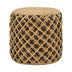 Taburet Nelly Boho, Natural, 40x40x40 cm