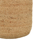 Taburet Ovious bej 100% iuta, 40x40x40 cm