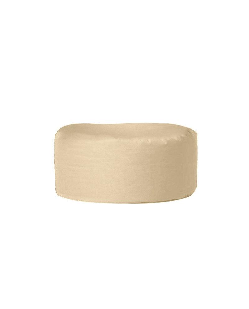 Taburet puf, Round Pouf, Ferndale, impermeabil, Garden Pouffe, 55x55x30 cm - Maro