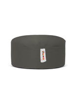 Taburet puf, Round Pouf, Ferndale, impermeabil, Garden Pouffe, 55x55x30 cm - Fum
