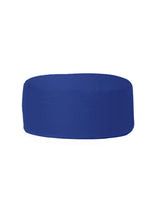 Taburet puf, Round Pouf, Ferndale, impermeabil, Garden Pouffe, 55x55x30 cm - Albastru