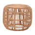 Taburet Rajesty Boho, Natural, 60x60x46 cm