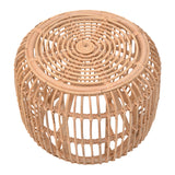 Taburet Rajesty Boho, Natural, 60x60x46 cm