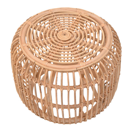 Taburet Rajesty Boho, Natural, 60x60x46 cm