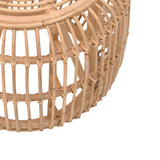 Taburet Rajesty Boho, Natural, 60x60x46 cm