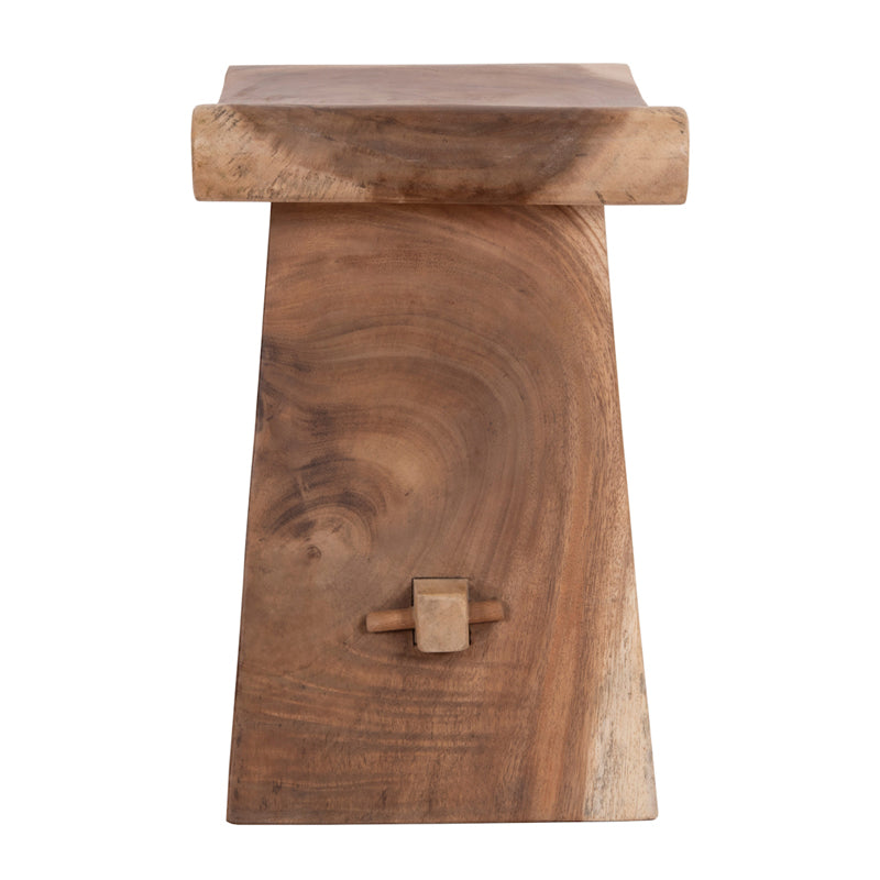 Taburet Saddle, Natur, 50x30x50 cm