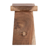 Taburet Saddle, Natur, 50x30x50 cm