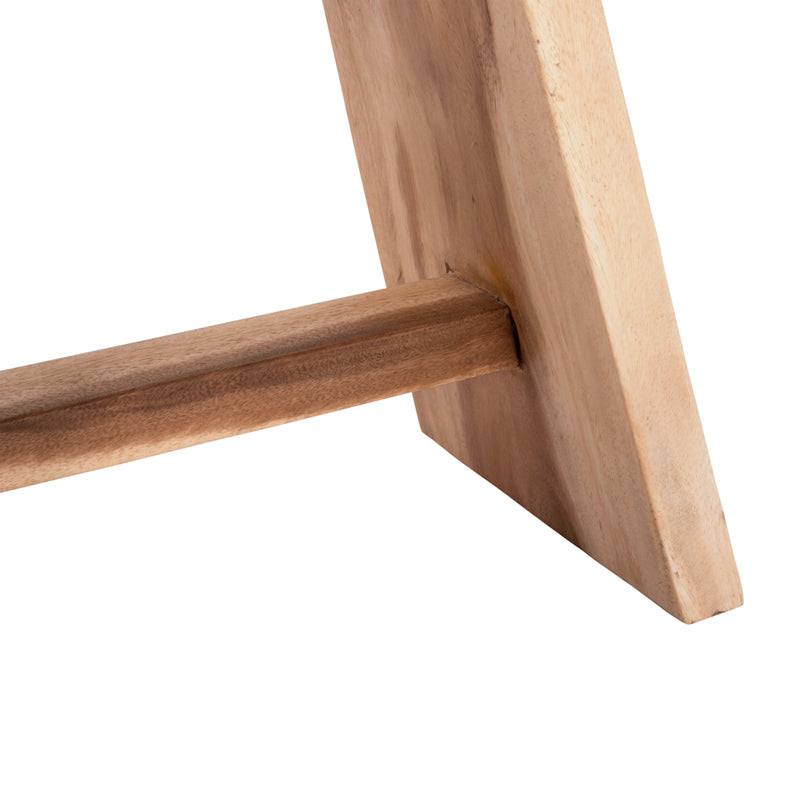 Taburet Saddle, Natur, 50x30x50 cm