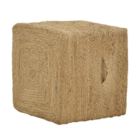Taburet Tresa Boho, Natural, 40x40x40 cm
