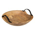 Tava decorativa cu functie Evria, Lemn de mango, Natur, 30x30x8 cm