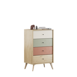 Comoda TSF-940-FX-1 Home Collection® Tiffany, 4 sertare, Multicolor, 60x99x44 cm