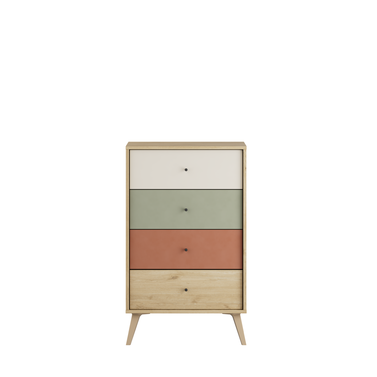 Comoda TSF-940-FX-1 Home Collection® Tiffany, 4 sertare, Multicolor, 60x99x44 cm