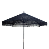 Umbrela Brilie, Alb - Negru, 270x260 cm - Umbrela Brilie, Alb - Negru, 270x260 cm - 220-000001